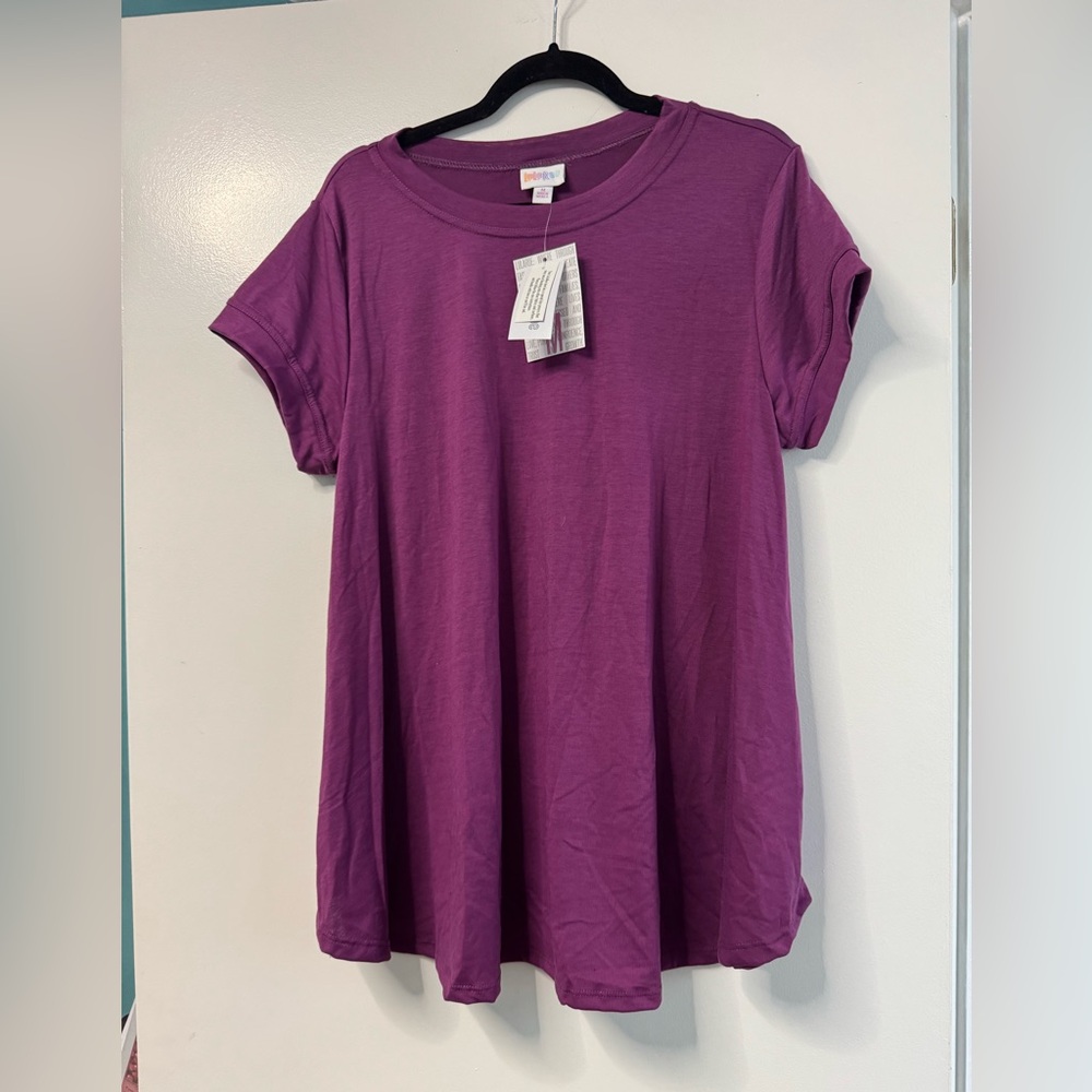 Lularoe Erika - Women's Purple Top
